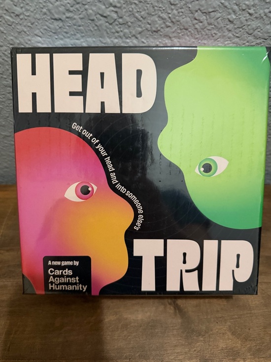 Cards Against Humanity Other - Head Trip Board Game by Cards Against Humanity - Pink & Green NEW